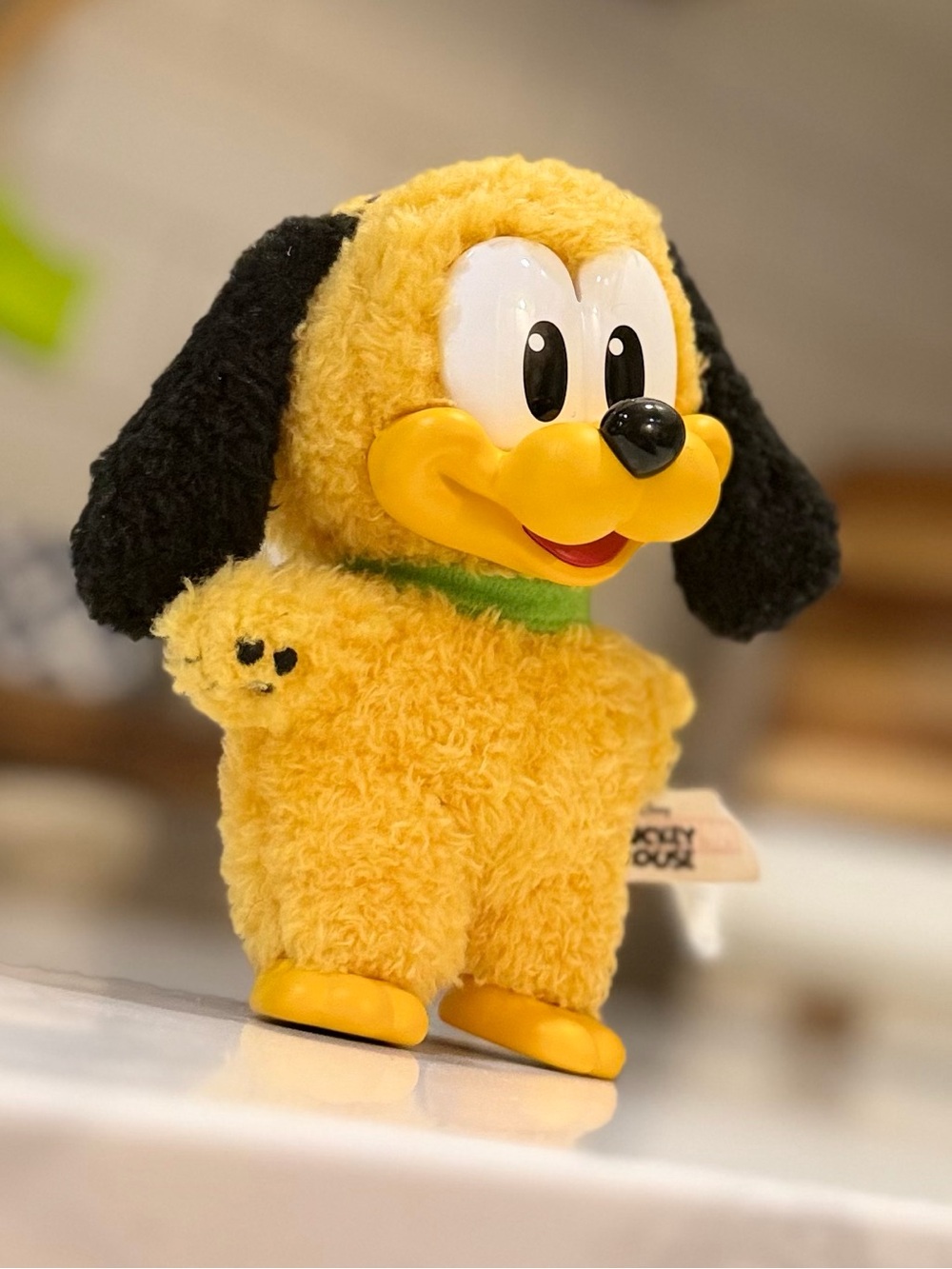 Pluto Pop Mart Official Disney Keychain without box .